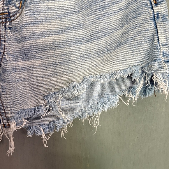 American Eagle Outfitters Light Blue Jean Shorts - Picture 4 of 4
